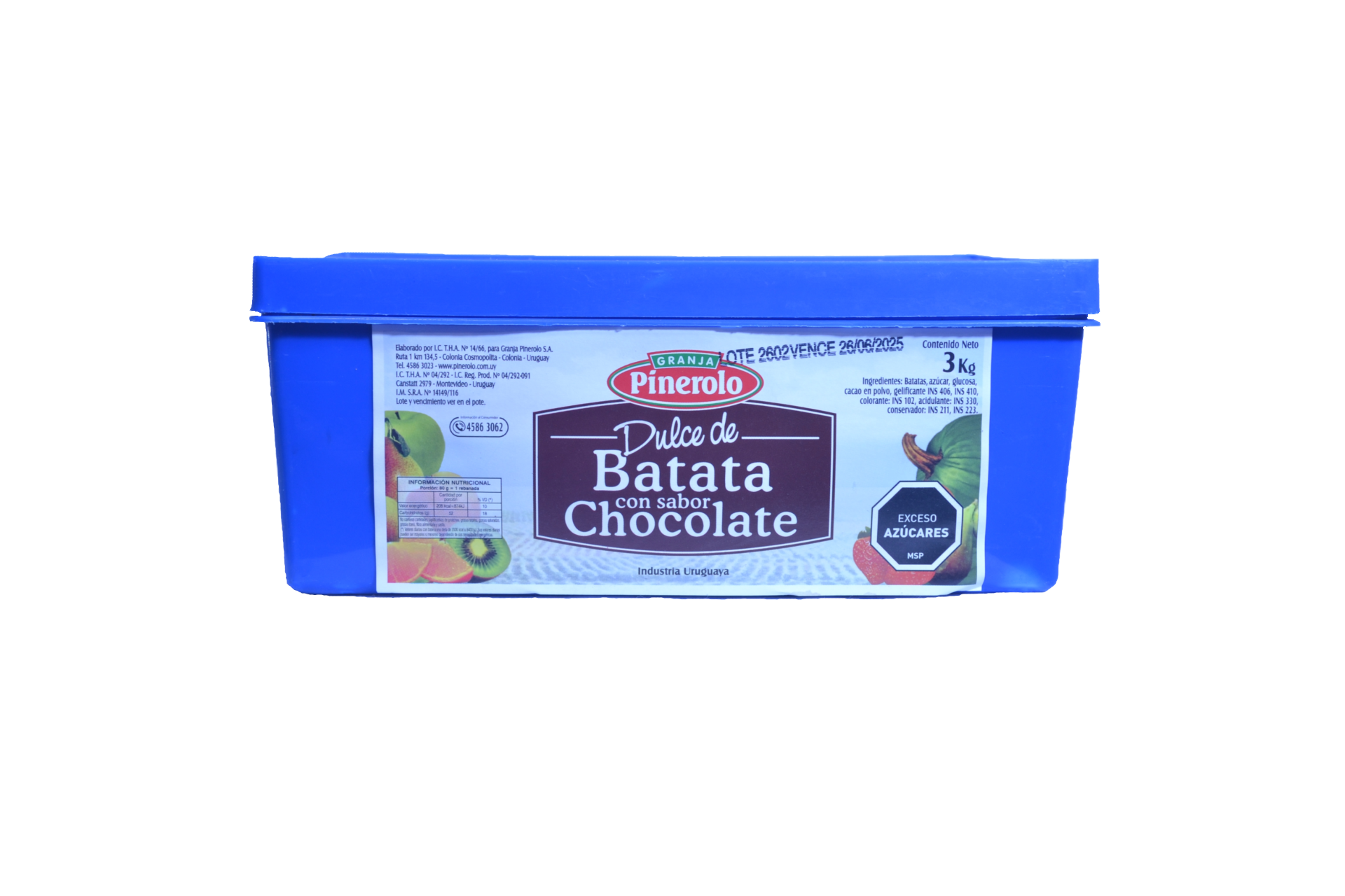 Dulce de Batata y Chocolate